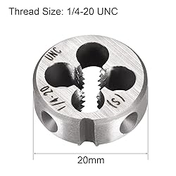 uxcell 1/4-20 UNC Round Die, Machine Thread Right