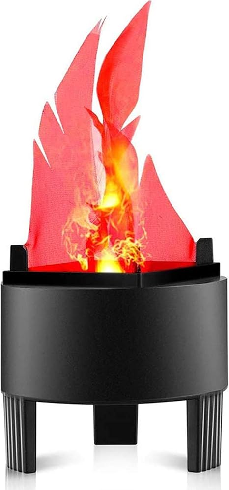 lampara de llama artificial 3d 110 v mini 3d falsa lampara de fuego realista efecto de llama lampara de fuego led 3d decorativa de fuego fuego fuego