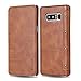 Galaxy Note 8 Wallet Case, Ultra Slim Business Style, FUTSYM Premium Scratch Resistant Leather Flip Case for Samsung Galaxy Note 8, with Gift Box (Brown)