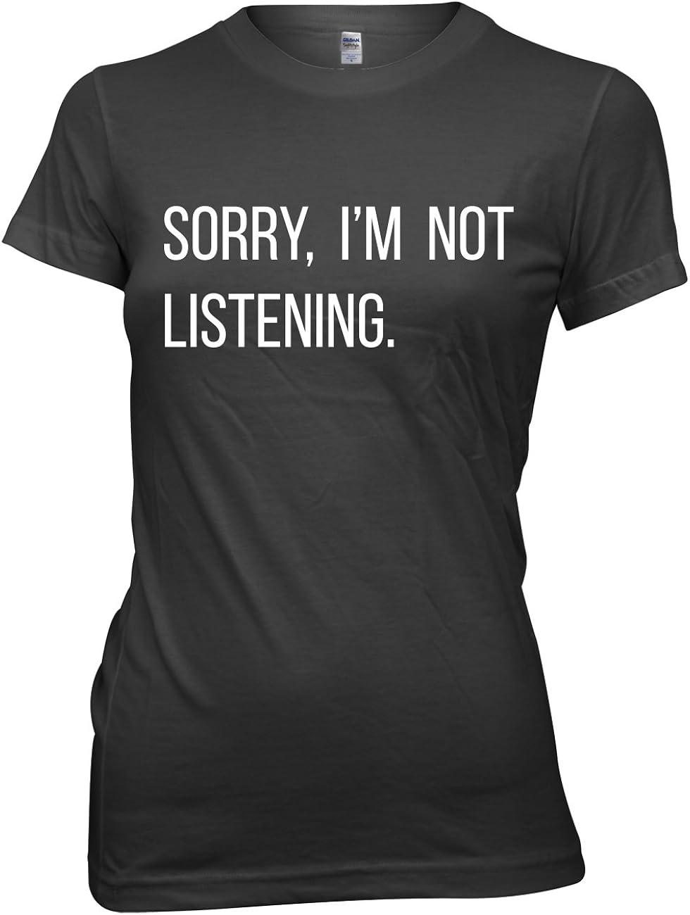 Daytripper Clothing Sorry, I'm Not Listening Womens Ladies Funny Slogan