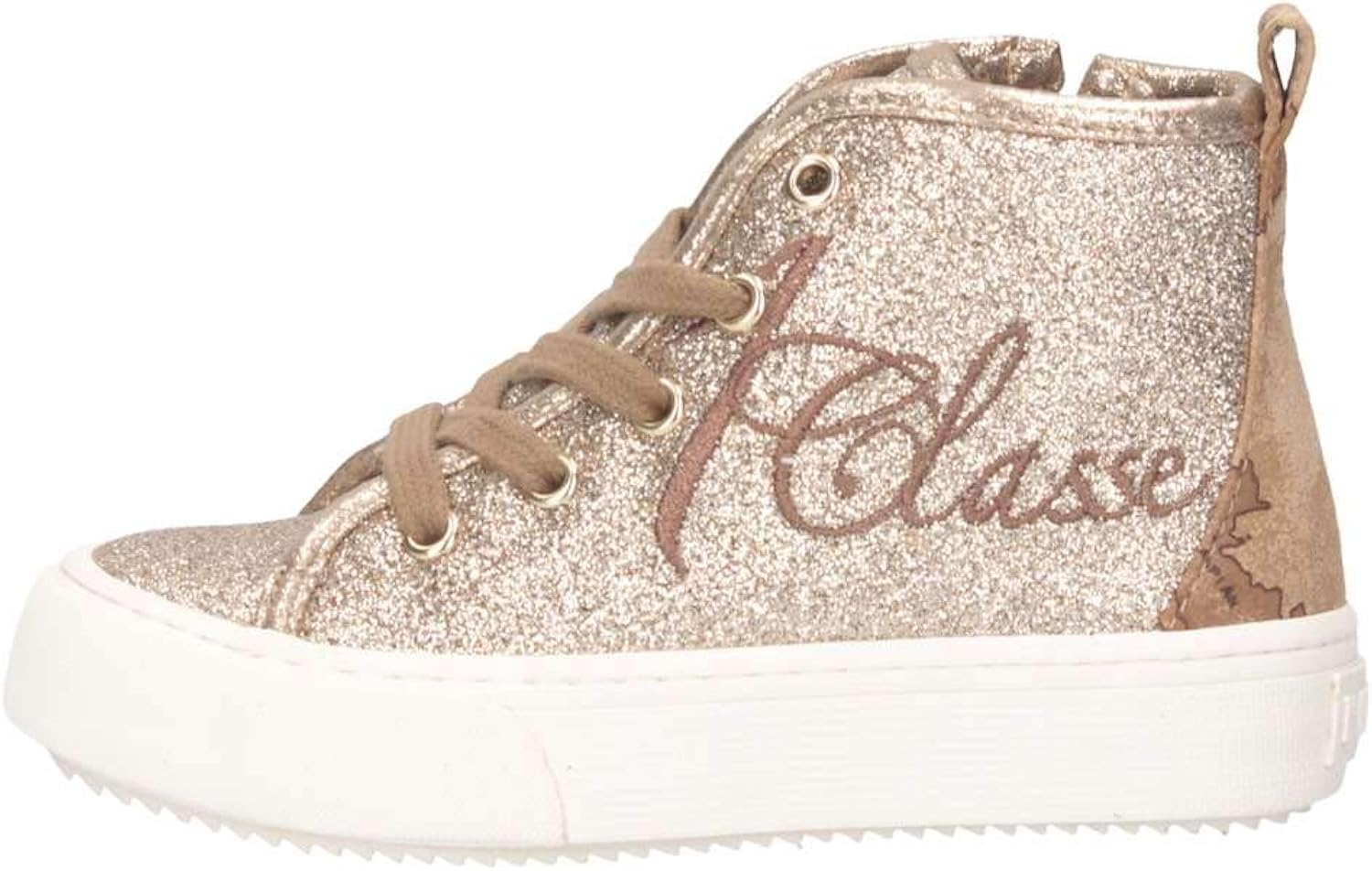 Sneaker casual Scarpe e borse PRIMA CLASSE Bambina Senakers con Logo e  Ricamo Bronzo MOD 0350 0759 taknet.ir