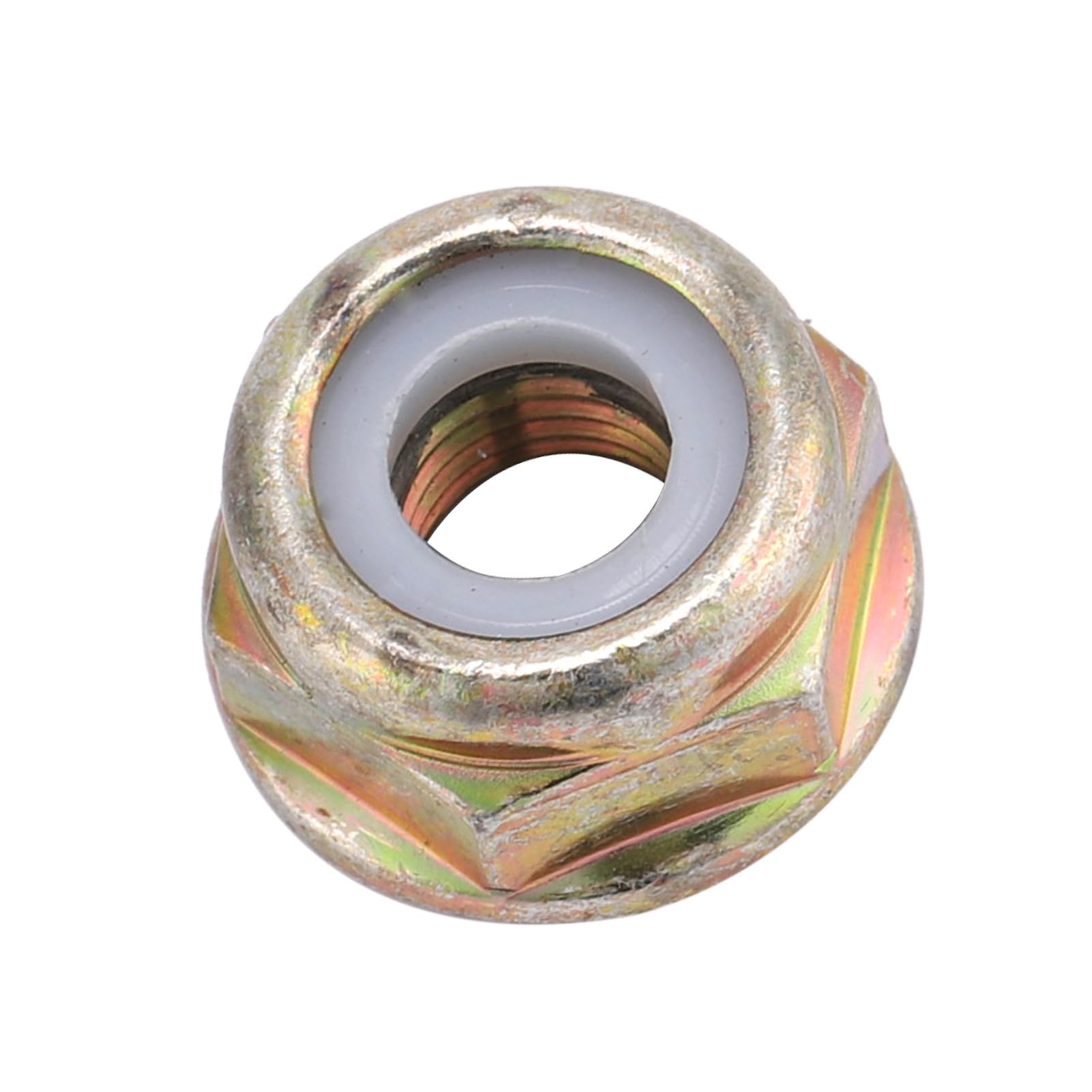 Changor M10 Left Hand Thread Nut, Universal M10x1.25 Left Hand Thread Blade Nut Metal Accessories for Brush Cutter Trimmer