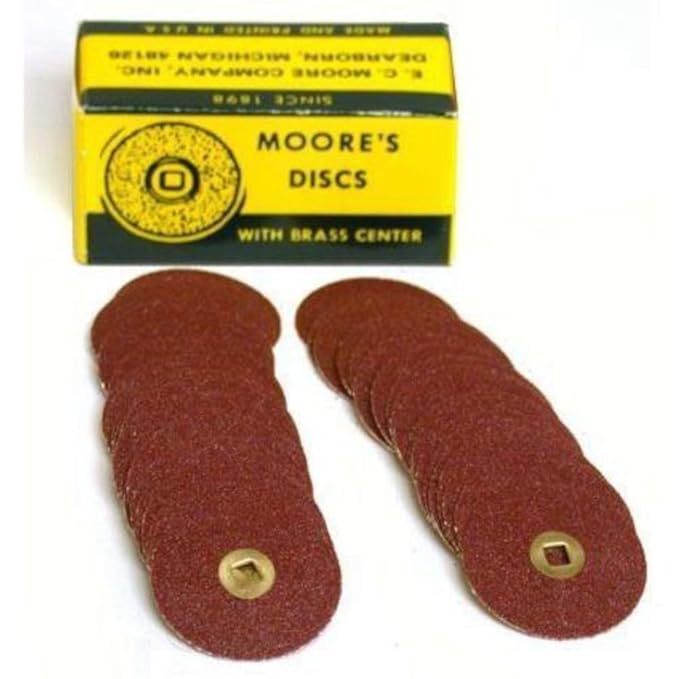 Moore Adalox 7/8 Sanding Discs Medium Coarse by Moore's Amazon.co.uk Kitchen & Home