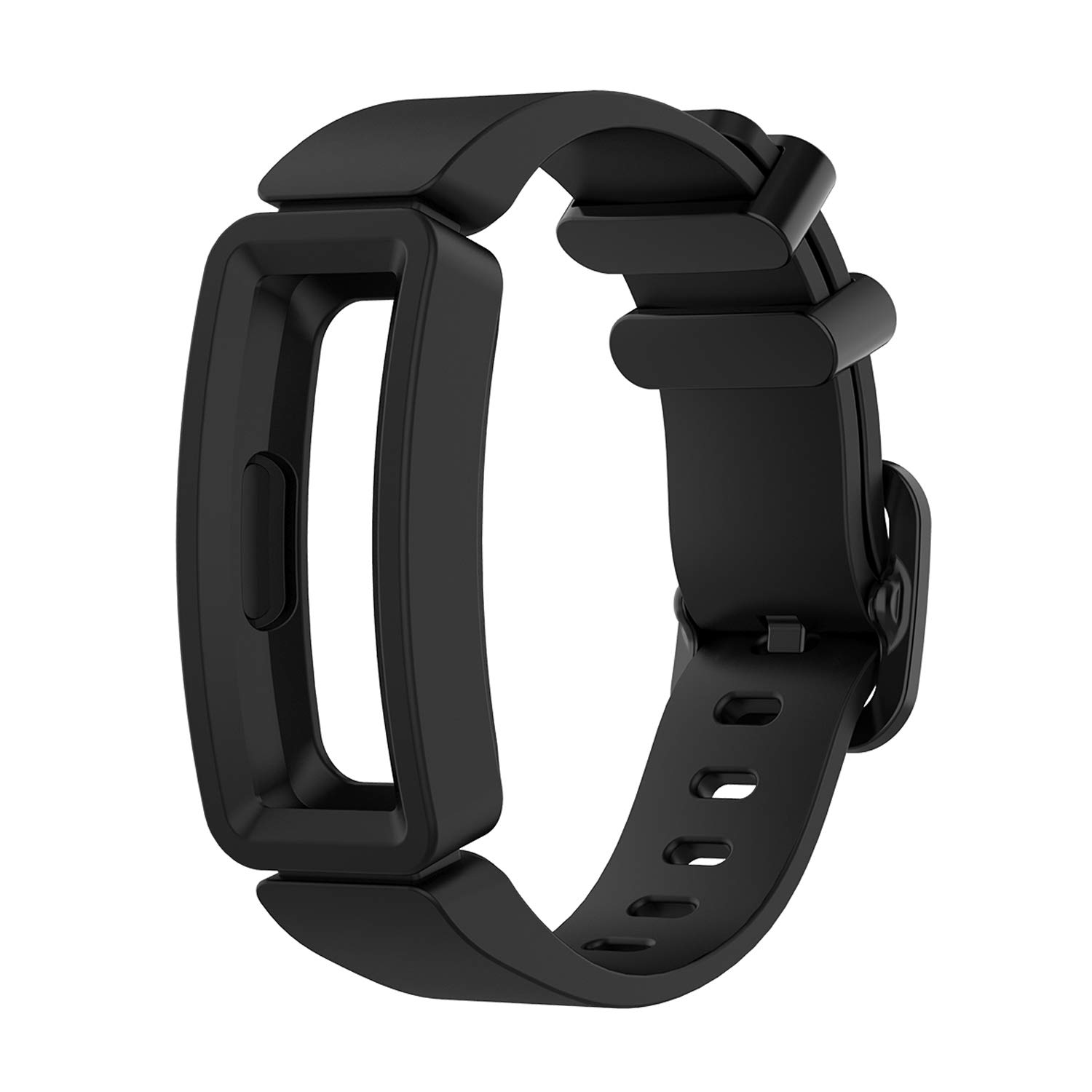 TenCloud Replacement Straps Compatible with Fitbit Ace 2 Strap, Soft Silicone Flexible Wristbands Arm Band for Inspire 2/Inspire HR/Inspire/Ace 2 Activity Tracker (Black)