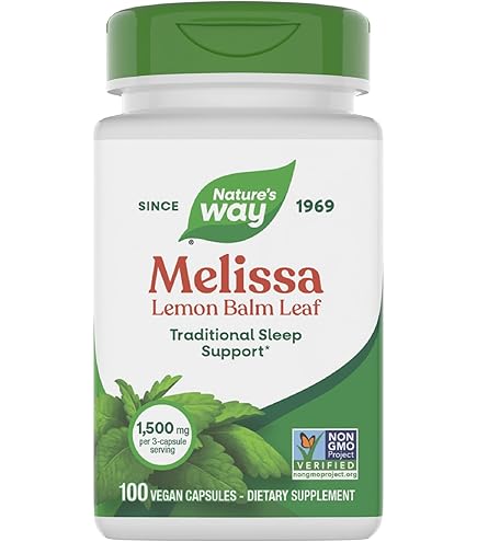 Amazon.com: Bronson Melissa Lemon Balm Extra Strength, Non-GMO
