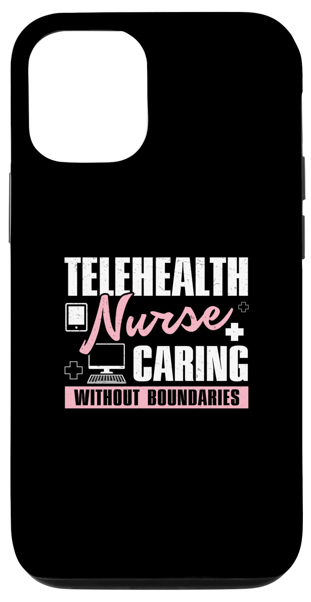 iPhone 14 Pro Cool Telehealth Nurse Caring Without Boundaries Telemedicine Case