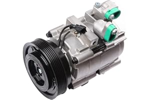 ECCPP AC Compressor 2002-2006 for Hyundai XG350 for Hyundai Santa Fe for Kia Amanti 3.5L Strong Cooling AC Compressor with Clutch