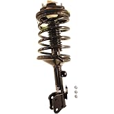 KYB SR4170 Strut-Plus Complete Corner Unit Assembly -Strut, Mount and Spring, 1 Pack, Black
