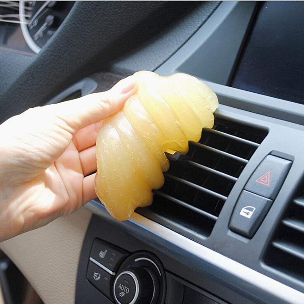 Car Cleaner Glue Panel Air Vent Outlet Dashboard Laptop Home Magic Cleaning Tool Mud Remover Car Gap Dust Dirt Cleaner Soft Gel