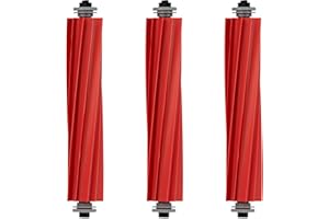 CHAIN PEAK (3 Pack) Roller Brushes Main Brush Compatible With Roborock S7, S7+, S7 MaxV, S7 MaxV Plus, S7 MaxV Ultra, Q7 Q7+ Q7 Max, Q7 Max+ Q Revo, Qrevo MaxV, Qrevo Pro, Qrevo S, Qrevo Plus Robot Vacuum