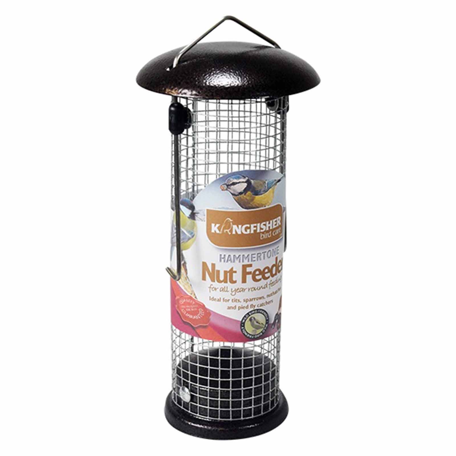 Kingfisher Premium Hammertone Finish Bird Nut Feeder