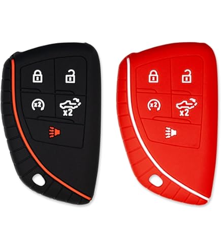 5 Button Remote Key Fob Case Cover For Chevy Silverado 1500 2500 3500 2019 2020 - Foto 3