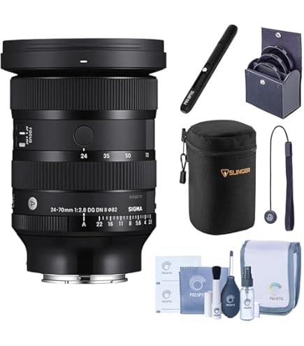 Amazon.com : Sigma 24-70mm F2.8 DG DN Art for Sony E Lens ,Black