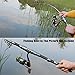 Sougayilang Telescopic Carbon Fiber Fishing Rods Retractable Spinning Fishing Poles Saltwater Travel Fishing Rod Pole