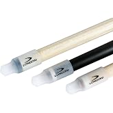 Longoni Billiard Pool Cue Tip Protectors &ndash; Transparent (Clear) Silicone &ndash; 3-Pack, Fits 11.8&ndash;12.8 mm Tips