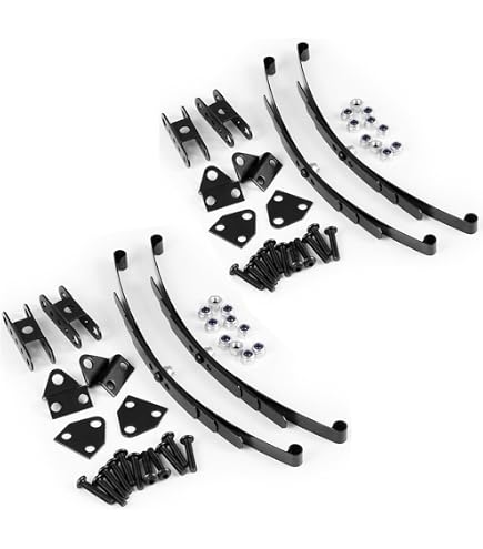 Lot De 4 Ressorts D'amortisseur En Acier Super Doux – Axe Avant Et Arrière – Pour RC4WD TF2 1/10