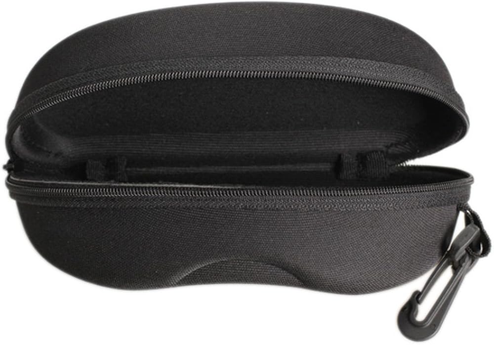 Hard SunGlasses Case; Hard Zip Case for Sunglasses or Glasses. Extra Large Eyeglasses Case for