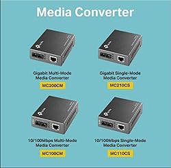 TP-Link Gigabit SFP to RJ45 Fiber Media Converter