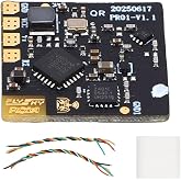 GoolRC Flysky PR01 Receiver, 2.4GHz 16 Channels Mirco Receiver with Dual Antennas, CRSF/S.Bus Output Compatible with Flysky ProArt PA01 RC Transmitter for RC Car Boat Plane Robot Drone