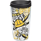 Tervis Northern Kentucky Norse All Over Tumbler with Wrap and Black Lid 16oz, Clear