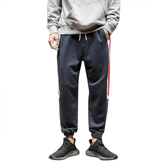plain navy skinny tracksuit bottoms