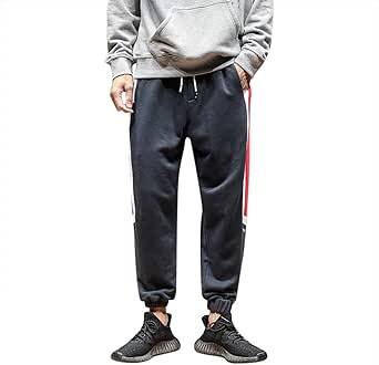 Pantalones Hombre Verano Casuales Moda Deportivos Algodón y Lino ...