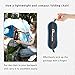 MOON LENCE Outdoor Ultralight Portable Folding Chairs with Carry Bag Heavy Duty 242lbs Capacity Camping Folding Chairs Beach Chairs