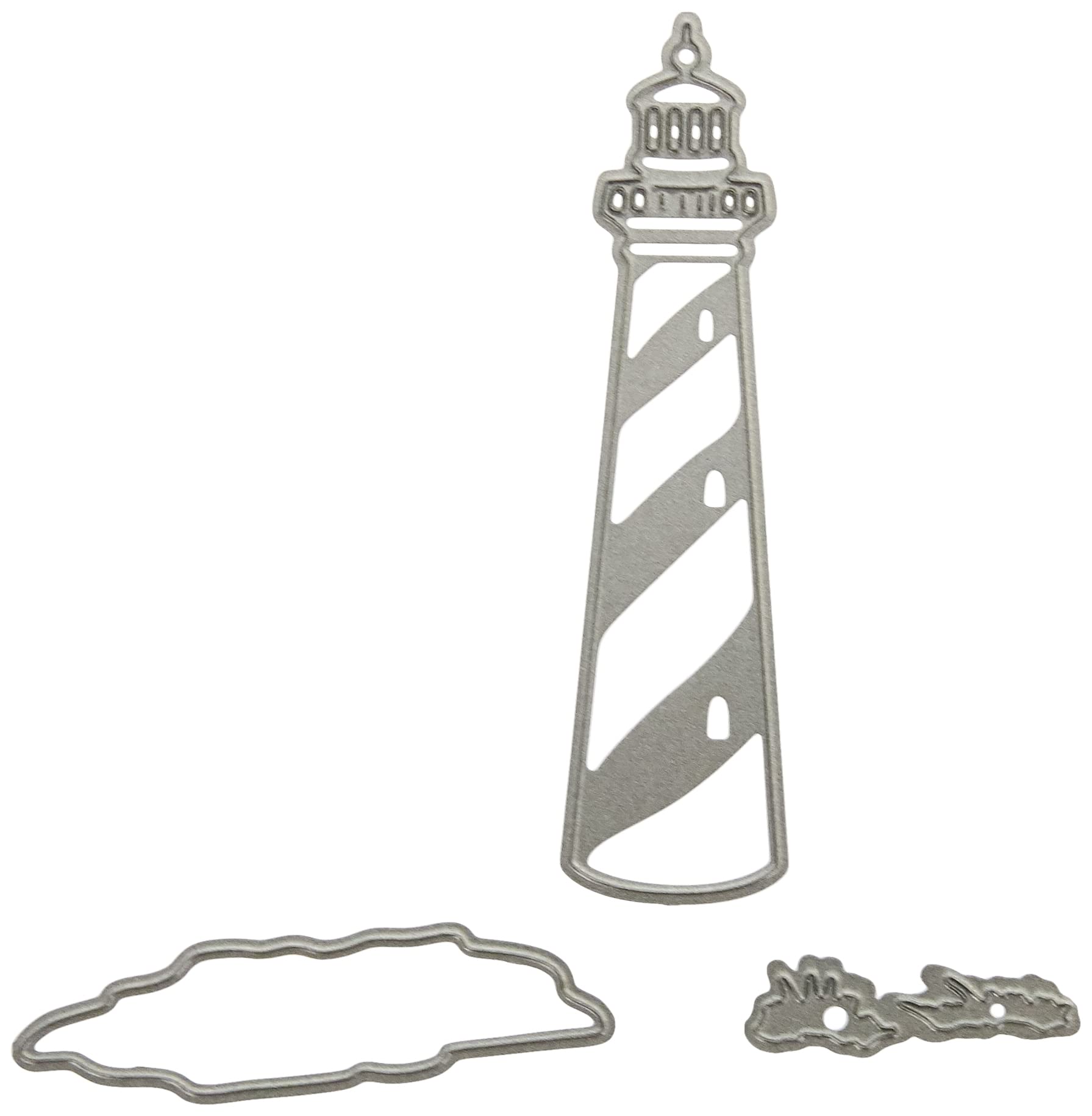 Marianne Design Craftables Tiny's Lighthouse Die, Metal, Grey, 16.1 x 11.4 x 0.2 cm