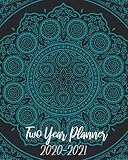2020-2021 Two Year Planner: Blue Mandala, 24 Months Planner Calendar January 2020 to December 2021 T by Dora Blossom