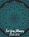 2020-2021 Two Year Planner: Blue Mandala, 24 Months Planner Calendar January 2020 to December 2021 T by Dora Blossom