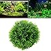 yingyue Aquarium Round Artificial Grass Ball Plastic Green Water Plant Fish Tank Decor – Red Sthumb 4