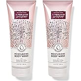 Bath and Body Works Moisturizing Body Wash with Shea Butter and Cocoa Butter 10 FL Oz / 296 ML - 2 Pack (A Thousand Wishes)