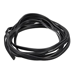 uxcell U Channel Edge Trim, 11.5ft Length Rubber