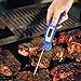 Meat Thermometer, Digital Cooking Food Thermometer, Instant Read Thermometer With Long Probe for Grilling Kitchen Gadgets Outdoor BBQ Candy Thermometer (Blue, 1 Pack)