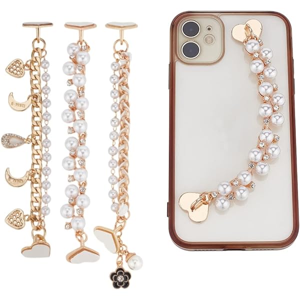 スマホアクセサリー upbeads MIDNIGHT phone chain 120 NIGHTSHIFT cell phone chain – UPBEADS