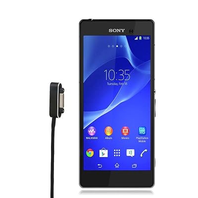 Câble Magnétique De Chargement Pour Sony Xperia 10 III - USB Et Micro-USB, 1m, Noir, Neuf