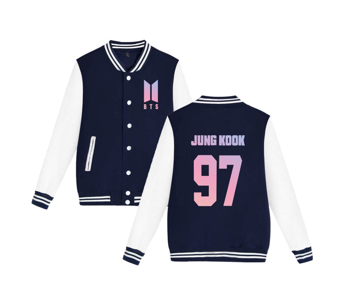 Kpop Bts Love Yourself Her Baseball Jacket Uniform Hoodie