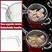 Best Utensils Stainless Steel Deep Fry Basket Round Wire Mesh Fruit Strainer With Resting Feet and Long Handle Frying Cooking Tool Food Presentation Tableware, 5.7 Quart