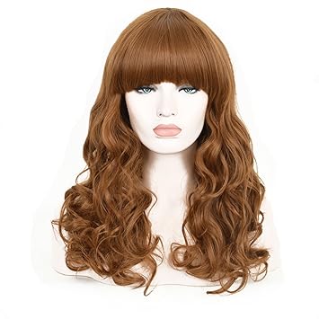 Amazon Com Coshouse 2016 Hot Girls Long Curly Wigs Fashion Brown