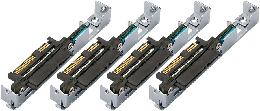 QNAP 6Gbps SATA to SAS Converter Adapter (4 Packs). Allows The Use of A SATA 6Gbps Drive in A 3.5-Inch SAS Drive Bay (QDA-SA-4PCS)