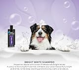 GROOM PROFESSIONAL Bright White Dog Shampoo 350ml Coat Whitening Coconut Oil view 3