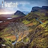 Scotland 2018 12 x 12 Inch Monthly Square Wall Calendar, UK United Kingdom Scenic (Multilingual Edition) by 
