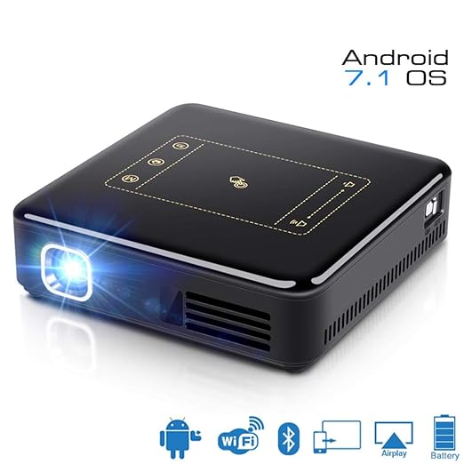 YTBLF El último proyector DLP para Full HD 4k, Equipado con ...