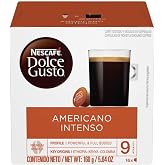 Nestle Coffee mate Dolce Gusto Nescafe Pods, Americano Intenso, 16 Count, Pack of 3