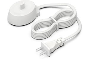 HOUTQPLE Oral B Charger for Electric Toothbrush Replacement Charger Base, Oral B Braun Charger for Oral B Pro 1000 2000 2500 3000 3709 3728 3757 5000 7000 7500/Genius/IO Series 3 4 5 6- Inductive Power Cord