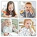 3 Pack Sensory Chewing Necklace for ADHD, Teething, Autism, Biting, Oral Motor Chewy Stick/Tube Toy Jewelry for Boys, Girls, Adults, Toddlers(Blue, Green, Orange) by Accmor