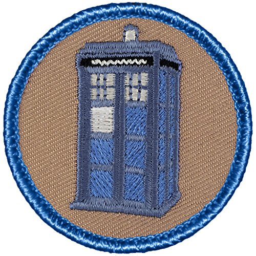 Tardis Police Box Patrol Patch - 2