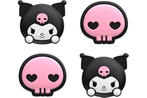 Yocore Switch Thumb Grip Caps,Soft Silicone Thumb Grips,Analog Stick Caps Soft Silicone Joystick Caps for Switch Pro/ PS4 / PS5,4 Pcs- KLM