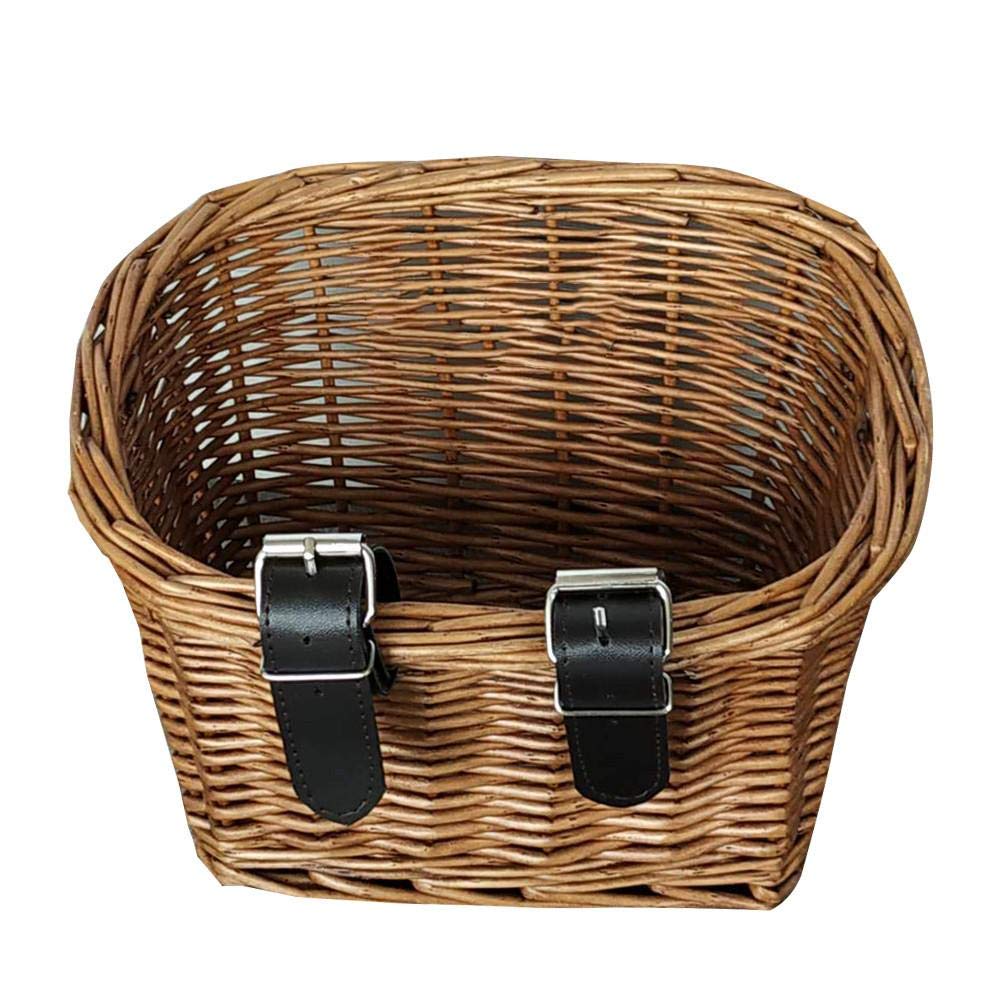 cheerfulus Cestas de Mimbre de la Bicicleta de los niños cestas Tejidas Mano de la Bici de la cheerfulus Cestas de Mimbre de la Bicicleta de los niños cestas Tejidas Mano de la Bici de la