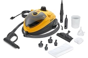 Wagner Spraytech C900054 905e AutoRight Multi-Purpose Steam Cleaner, 12 Accessories Included, Power Steamer for cleaning, Color May Vary
